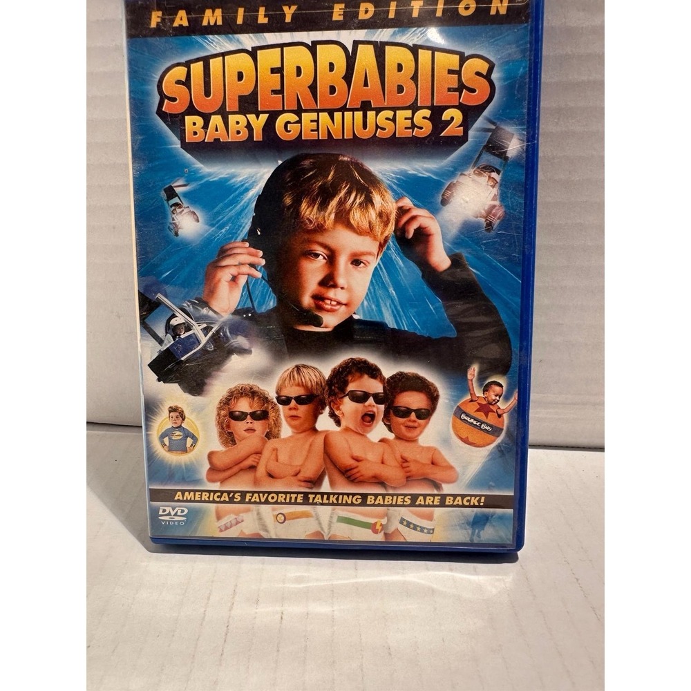 Triumph Superbabies Baby Geniuses 2 Family Edition DVD Comedy Jon Voight Sc…